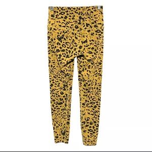 Varley Let’s Move Womens Cheetah Animal Print Golden Spot Leggings